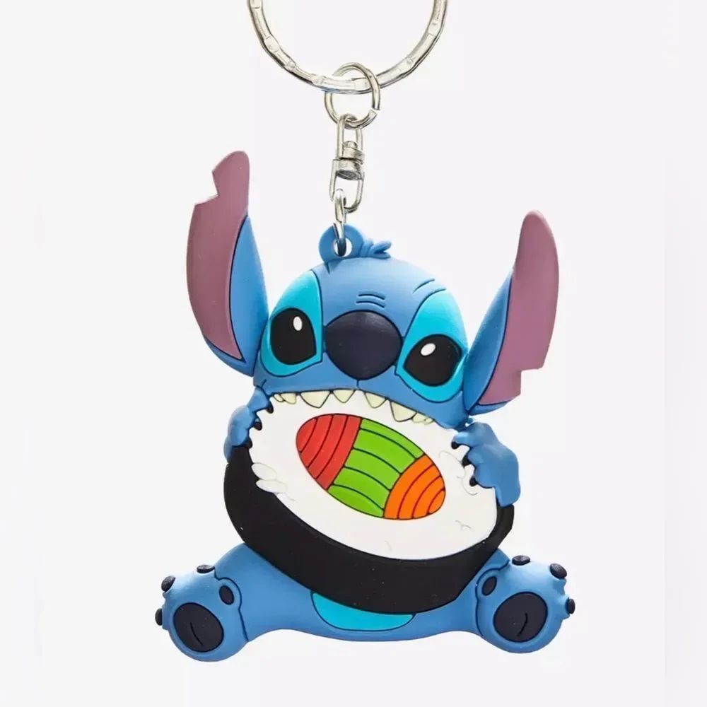 Disney Lilo & Stitch Sushi Vinyl Key Chain